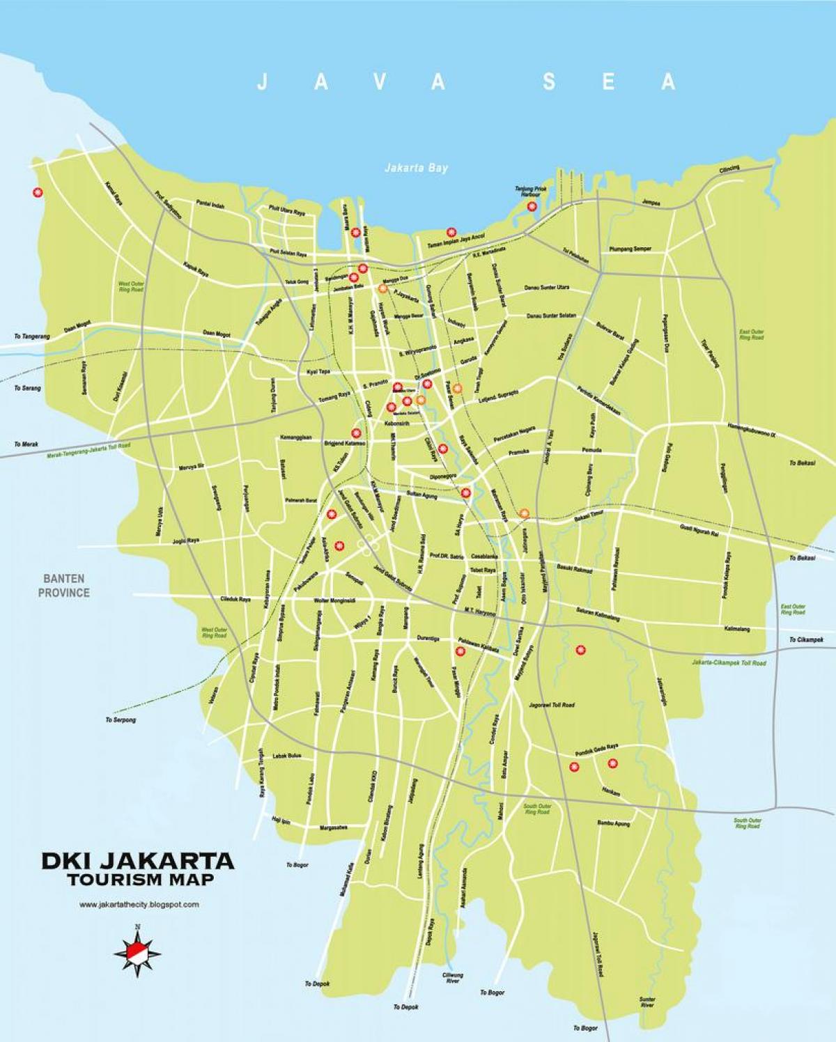 mapa ng harmoni Jakarta