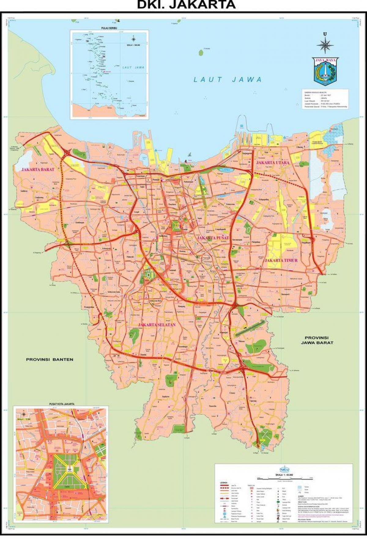 mapa ng Jakarta lumang bayan