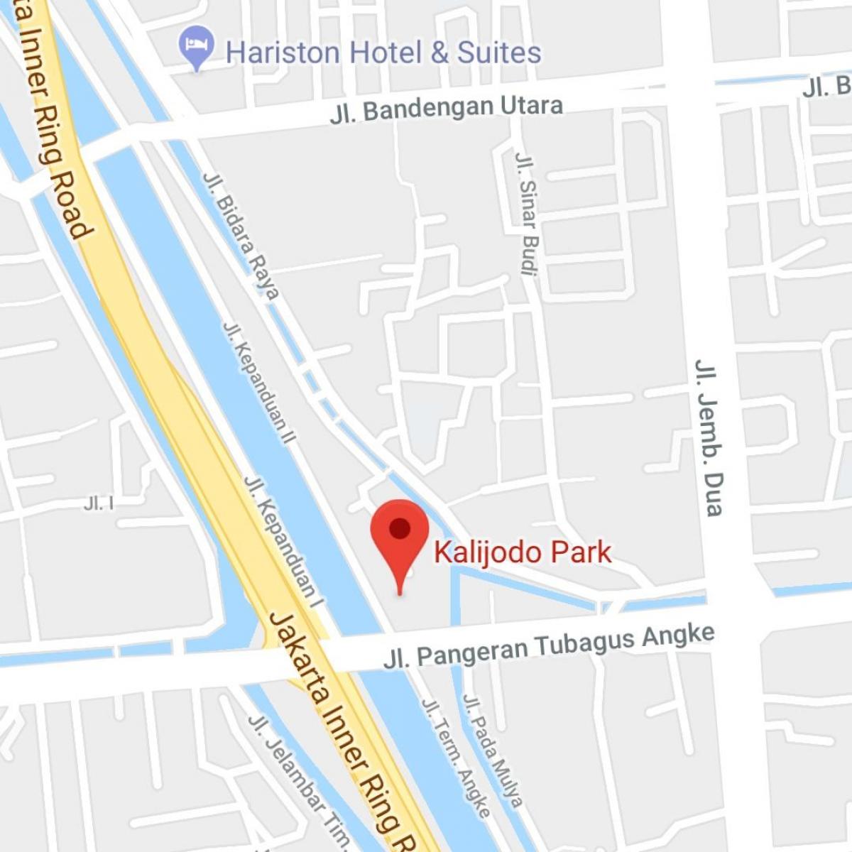 mapa ng kalijodo Jakarta