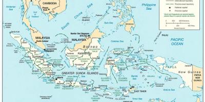 Jakarta sa indonesia mapa ng mundo