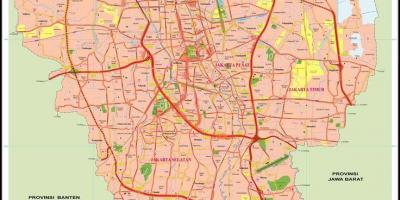 Mapa ng Jakarta lumang bayan