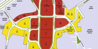 Mapa ng scbd Jakarta